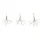 MARELIDA LED Lichterkette Pusteblume Silber 1 m
