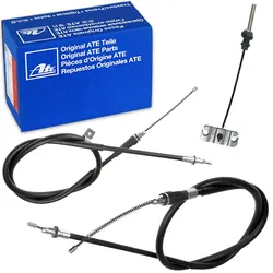 3xate Handbremsseil Hinterachse Passend Für Nissan Micra 3 Mit Trommelbremse: Seilzug, Feststellbremse Nissan: 36531ax600 Nissan: 36531ax601 Ackoja: A