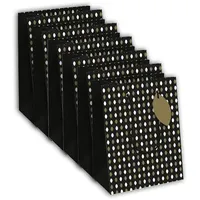 Clairefontaine 6x Elegant, Geschenktasche M (21,5x10,2x25,3 cm), - Schwarz