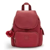 Kipling City Pack Mini, Kleiner Rucksack, 14 x 80 x 38 cm, Funky Red (ROT)