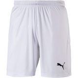 Puma Herren Liga Core Shorts, PUMA White-PUMA Black, M