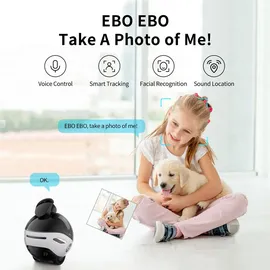 ENABOT EBO X Überwachungsroboter mit Kamera WLAN