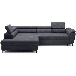 Ecksofa Tempo Stoff Anthracite