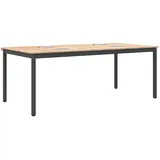 vidaXL Natur 200 x 75 x 100 cm braun