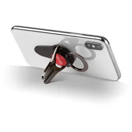 InLine Smartphone 3in1 Smartclip KFZ-Halter rot