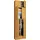 VCM Holz Besenschrank Staubsauger Putzschrank Lona SA 70 x 39 x 0 cm Braun