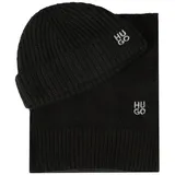 Hugo Sarmi Schal 170 cm Geschenkbox, schwarz