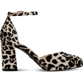 TAMARIS Damen Pumps mit Blockabsatz, braun, 39 EU