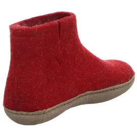 Glerups Hüttenschuhe Rot 43