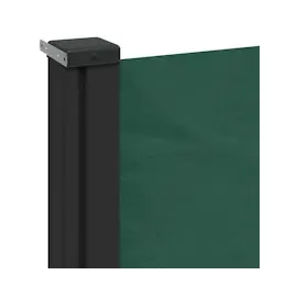 vidaXL Seitenmarkise 160 x 600 cm Dunkelgrün Polyester