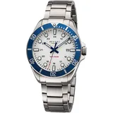 Regent BA-856 Herrenuhr Titan 20 Bar Wasserdicht Blau