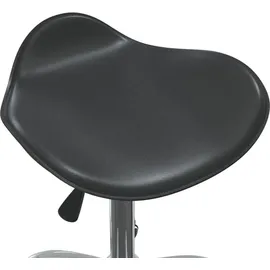 vidaXL Bürostuhl Kunstleder schwarz