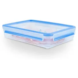 Emsa Frischhaltedose rechteckig blau 6,0 cm 1,65 l