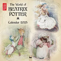 Flame Tree Gift The World of Beatrix Potter – Die Welt der Beatrix Potter 2025: Original Flame Tree Publishing-Kalender [Kalender] (Wall-Kalender)