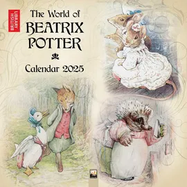 Flame Tree Gift The World of Beatrix Potter – Die Welt der Beatrix Potter 2025: Original Flame Tree Publishing-Kalender [Kalender] (Wall-Kalender)