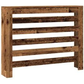 vidaXL Heizkörperverkleidung Altholz-Optik 104x20x82 cm Holzwerkstoff - Braun