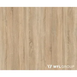 WFL GROUP Esstisch Sonoma Eiche, Holzwerkstoff, 6-Sitzer, Rund,Rund, 100x76x100 cm, Esszimmer, Tische, Esstische