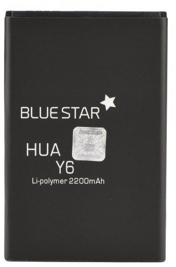 BlueStar Bluestar Akku Ersatz kompatibel mit Huawei Ascend Y6 SCL-31 / Y6 ll Compact LYO-L21 2200 mAh Batterie Handy Accu HB4342A1RBC Smartphone-Akku