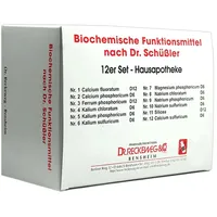 Dr. Reckeweg Schüßler Salz Haus- und Reiseapotheke, 12er-Set 12X200 St
