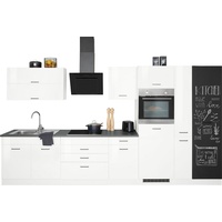Held MÖBEL Küchenzeile »Trier«, mit E-Geräten, Breite 370 cm, weiß