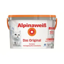 Alpina Wandfarbe Alpinaweiß Das Original matt 10 l