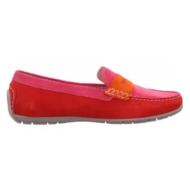 SIOUX Slipper Carmona in chili/amethyst/mandarine - 37.5 EU