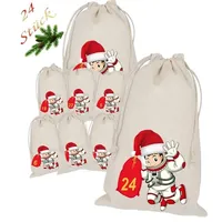 Adventskalender Astronaut zum Befüllen 24 Beutel Säckchen Weihnachtskalender