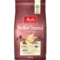 Melitta BellaCrema Intenso Espressobohnen Arabicabohnen kräftig 1,0 kg