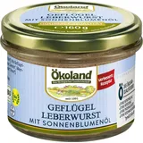 �koland Ökoland Geflügel Leberwurst bio