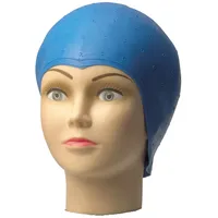 Comair Strähnenhaube Latex, blau