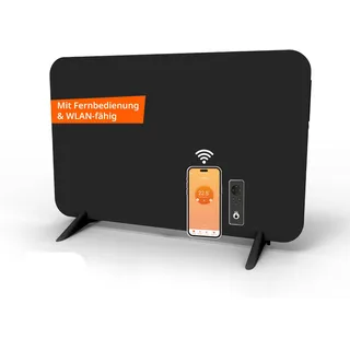 könighaus infrarot Infrarotheizung Smart Dual 450 W Schwarz