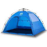 vidaXL Strandzelt 2 Personen Azurblau Quick Release Wasserdicht