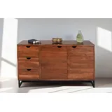 SAM Sideboard Kommode Akazienholz nussbaumfarben massiv 145 x 80 cm Sukhothai