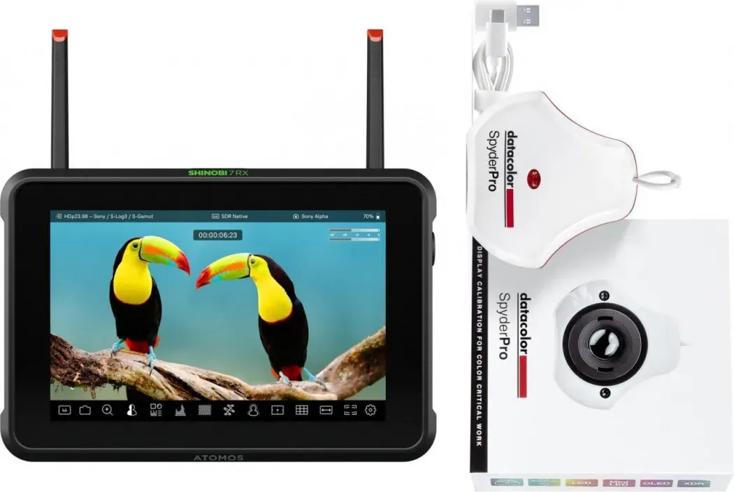 Atomos Shinobi 7 RX HDR + Datacolor Spyder Pro| Preis nach Code SOMMER