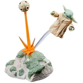 Hasbro Star Wars Actionfigur Luke Skywalker und Grogu 15 cm - Schwarz/Mehrfarbig
