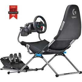 Playseat Challenge X Gaming-Stuhl Schwarz PC / PlayStation 4 / Xbox One