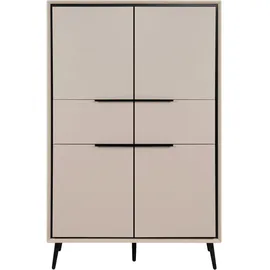 Finori Highboard 90x140x38 cm - beige - BHT ca.