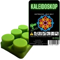 WonderWax Duftwachs WonderWax® Neon Duftriegel 6 x Duftwachs Kreise (Kaleidoskop), Duftrichtung: Kaleidoskop
