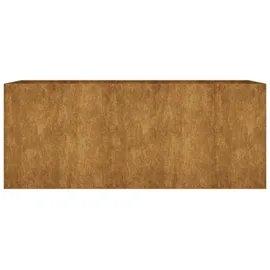 vidaXL Hochbeet 200 x 80 x 80 cm Cortenstahl