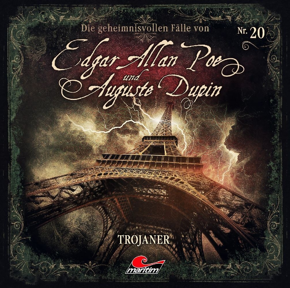 Die Geheimnisvollen Fälle Von Edgar Allan Poe Und Auguste Dupin - Trojaner 1 Audio-Cd - Edgar Allan Poe  Augustine Dupin  Edgar Allan/Dupin Augustine