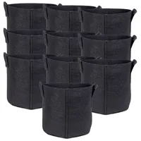Intirilife Pflanzsack 11 Liter 25 x 22 cm