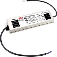 MW Mean Well ELG-200-24DA-3Y LED-Trafo, LED-Treiber Konstantspannung, Konstantstrom 201.6