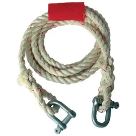 HP Autozubehör Abschleppseil 2500 kg Sisal Länge 400 cm Ø 16 mm