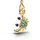 Pandora Krabbe Zirkonia blau/gold/türkis 764684C01