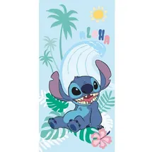 COFI Lilo & Stitch Kinderhandtuch 70 x 140 cm blau