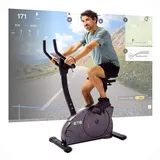 Christopeit Sport Ergometer Heimtrainer ET 6 new 24-Stufig, bis 150kg Gewicht, 12kg Magnet-Bremssystem, LCD-Display