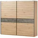 Schwebetürenschrank  Solid ¦ holzfarben ¦ Maße (cm): B: 240 H: 226 T: 63.0