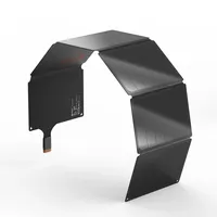 Solarpanel 54W, Ericsity Solar Telefon Ladegerät USB Solarpanel Tragbar für Camping Solarpanel mit USB-C Schnellladeausgang und ETFE-Oberflächenmaterial