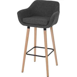 MCW Barhocker Vaasa T381 Textil dunkelgrau
