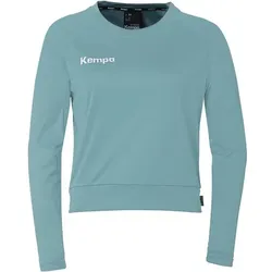 KEMPA Damen Top Cropped, aqua, M